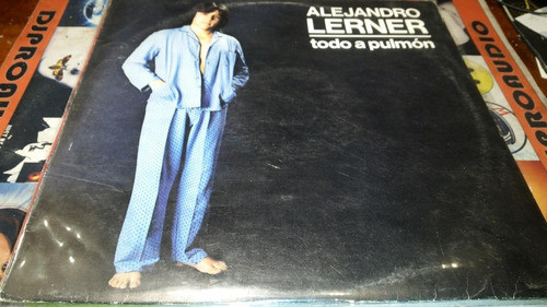 Alejandro Lerner Todo A Pulmón Lp Vinilo Insert Argentina 0