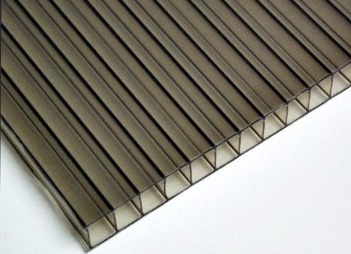 Placa Alveolar 4mm 1.05m X 1.45m  Bronce 0