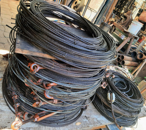 Cable De Acero.. Rienda. 5 Mm...precio X Mt...tubos Larralde 0