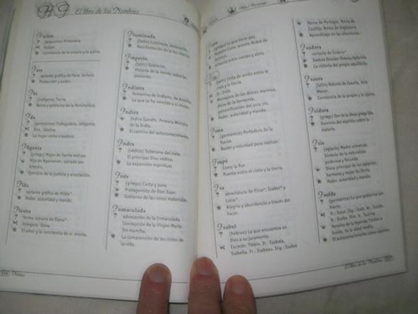 El Libro De Los Nombres. El Diario De María. 1