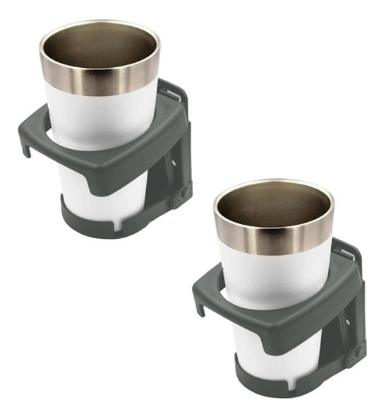 2 Porta Copos Dobrável P/ Copo Stanley Universal Barco Cinza 0
