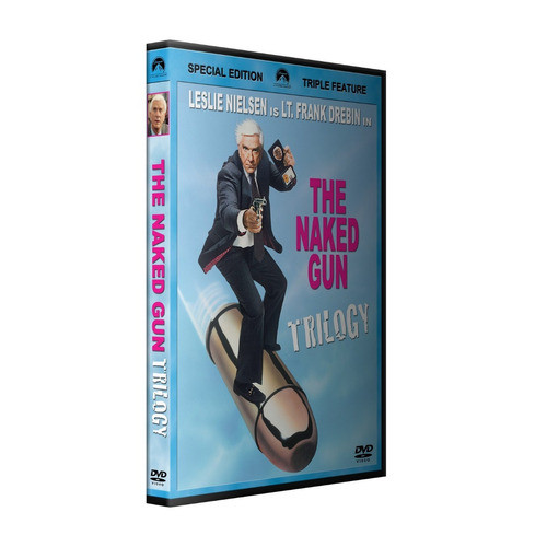 La Pistola Desnuda Saga Completa 3 Dvd Colección Latino 0
