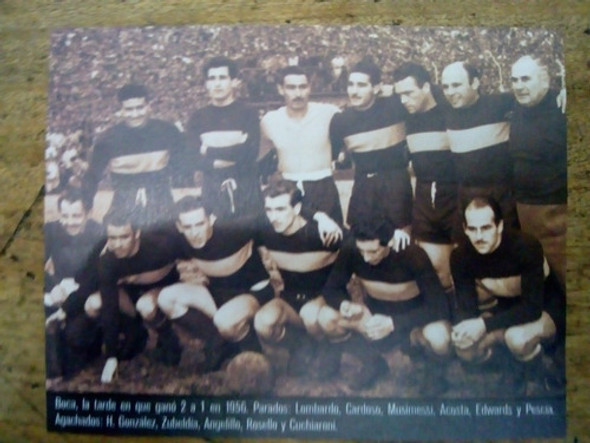 Recorte Boca Juniors Equipo 1956 0