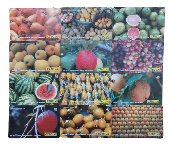 Série Frutas Do Brasil Cartões Telefônicos 0