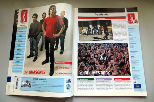 Guasones Revista Soy Rock N° 60 Año 2009 1