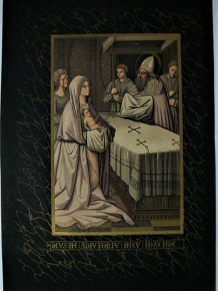 Curmer Cromolitografía De Paris 1864 Los Evangelios Nº 307 0