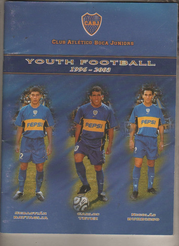 Revista Boca Juniors * En Ingles Futbol Juvenil 1996 - 2003 0