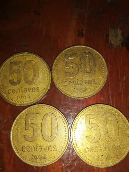 Monedas De 25 & 50 Centavos ..años 1994 0