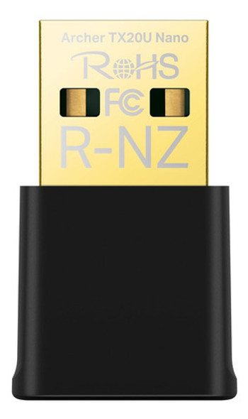 Adaptador Wifi 6 Usb Tplink Para Pc Archer Tx20u Nano  Ax180 0