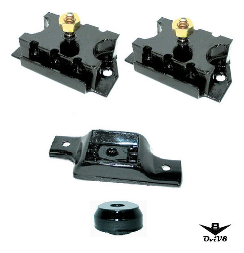 Ford Falcon 188 221 1978/1981 - Juego De Soportes Pata Motor 1