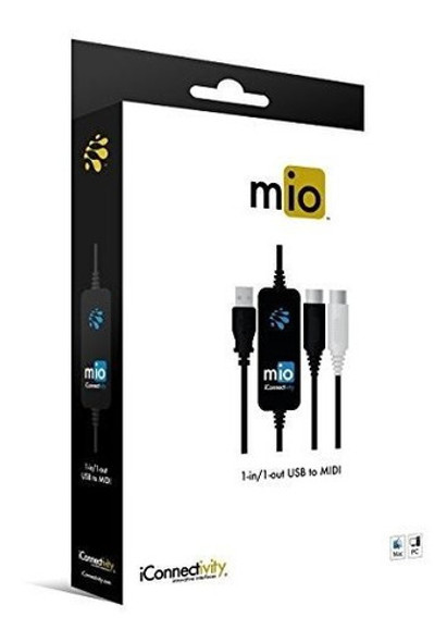 Interfaz Midi De 1 Entrada Para Mac Y Pc Iconnectivity 1