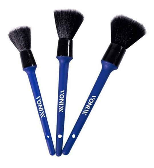 Kit Cepillo Pincel De Detallado Interior Ultra Suave Vonixx 0
