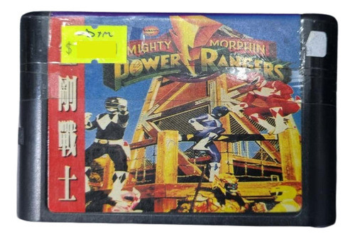 Cartucho 90s Mighty Morphin Power Ranger | 16 Bits -museumga 0