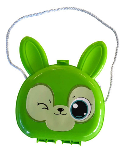 Valija De Juguete Verde Con Orejas Supermarket - Art. F8625 1