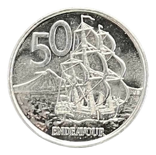 Nueva Zelanda - 50 Cents - Año 2006 - Km #119a - Oceanía - Endeavour 0