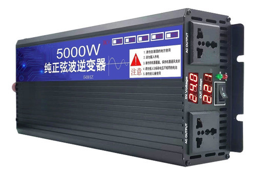 Inversor De Onda Senoidal Pura 5000w 220v 12v/24v/48v/60v 0