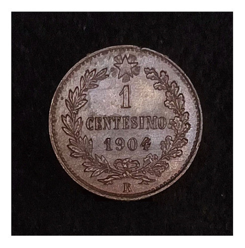 Italia 1 Centesimo 1904 Excelente Km 35 0