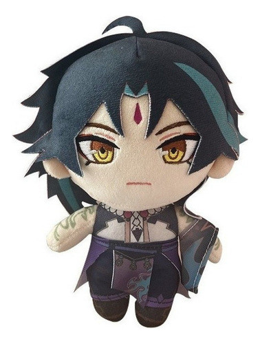 Conjunto De Boneca De Pelúcia Genshin Impact Xiao 20cm 0