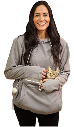 Sudadera Con Capucha De Gato Kittyroo, La Original Como Se V 0