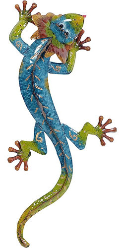 ~?deco 79 Decoración De Pared De Lagarto De Metal, 29  X 15 0