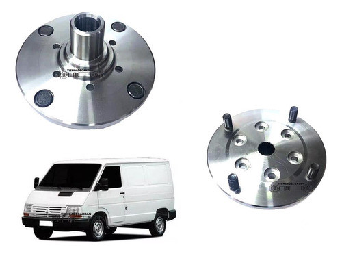 Maza De Rueda Delantera Renault Trafic 25 Estrias C/bulones 0