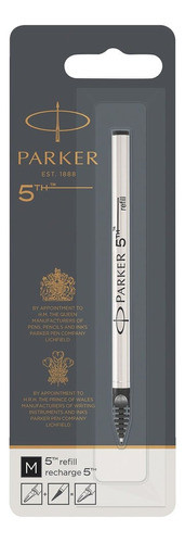 Tanque De Repuesto Parker 5th Elemento, Negro O Azul 0