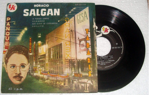 Horacio Salgan A Fuego Lento + 3 Simple C/tapa / Kktus 0