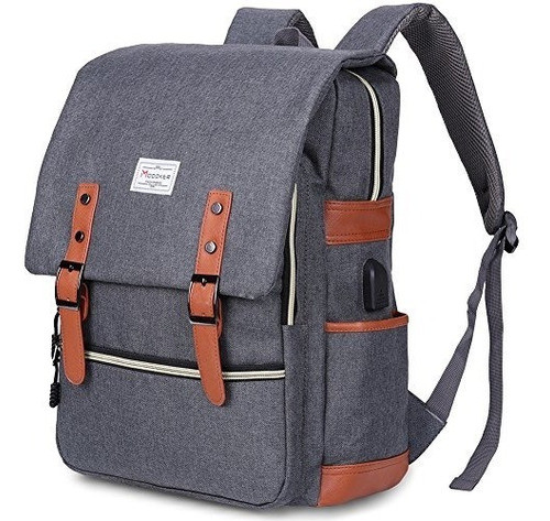 Mochila Modoker P/notebook De 15 In C/puerto De Carga Usb 0