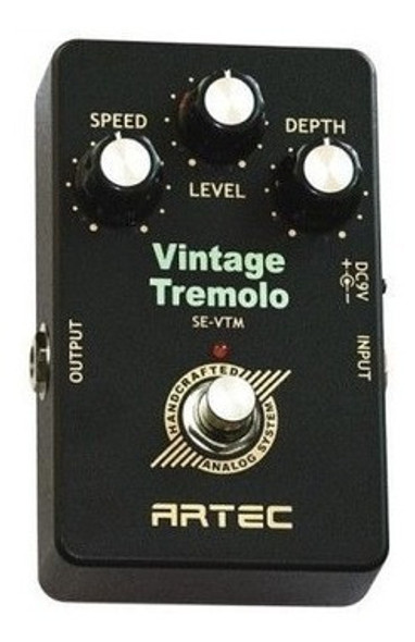 Pedal Guitarra Artec Se-vtm Vintage Tremolo - Plus 0