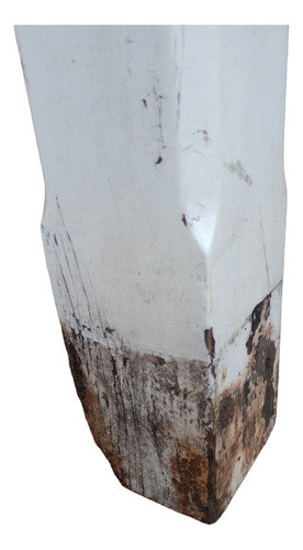 Columna De Madera Dura Biselada 5  X 2,50m 1