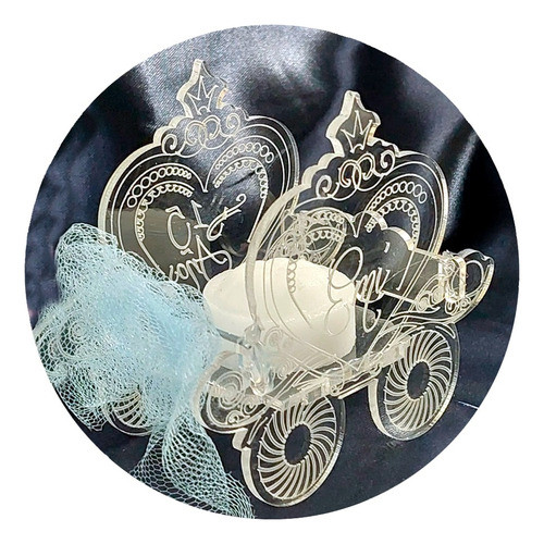 Ceremonia De 15 Velas - Carrozas Acrílico Cristal - 15 Años 0