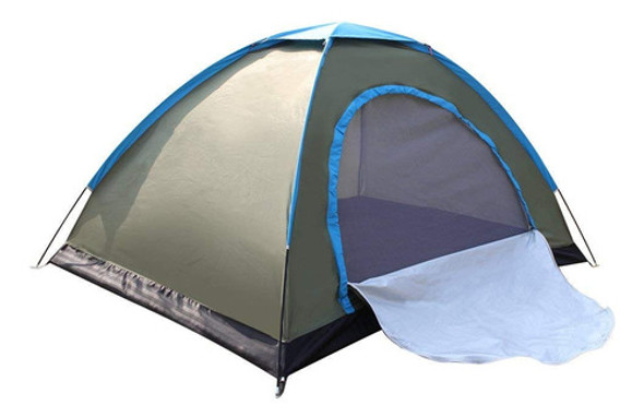 Carpa Iglu 4 Pers. 210x210x130cm Camping Easy Set  Bolso Gtp 0