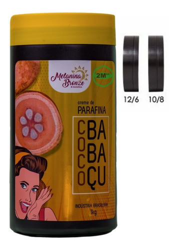 1 Parafina De Coco Babaçu + 2 Fitas Cortadas Bronzeamento. 0
