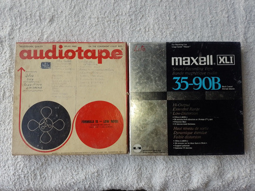 Cinta Magnética Maxwell Audiotape + Cintas De Regalo 1