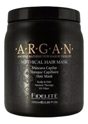 Baño De Crema Mascara Capilar Mythical Argan Fidelite 1kg X6 1