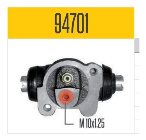 Bombin Freno Trasero Fiat 1500 , Todos ( Im 94701 ) 1