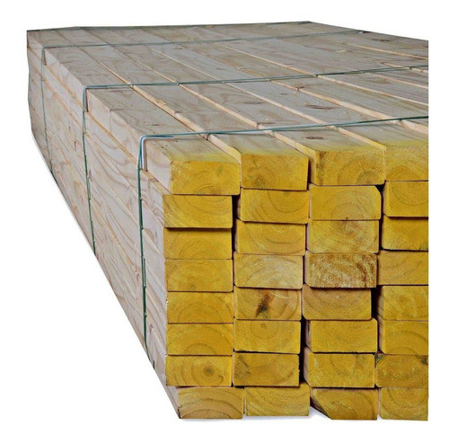 Tirante Pino Elliotis Cepillado Seco 2x6x3,66 Mts. Techos 0