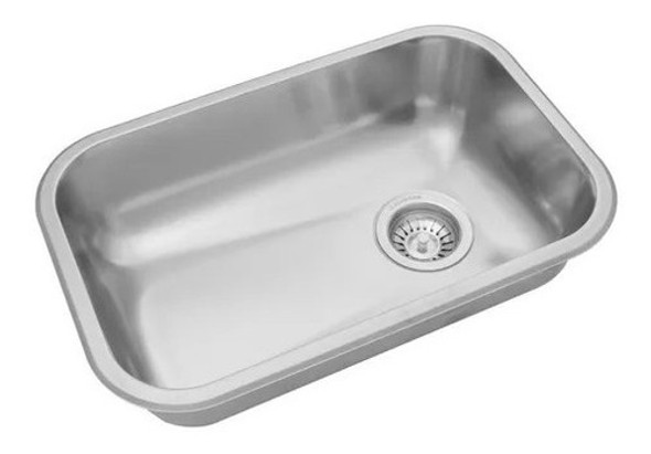 Pileta Bacha Acero Johnson Z52 52x32 Cocina Simple Cestillo 0