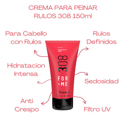 Framesi Rulos Crema Para Peinar Rulos F308 For Me 1