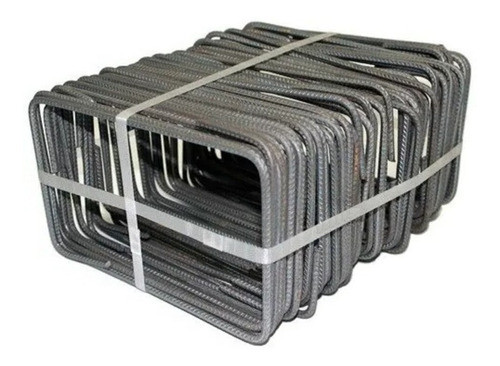 Estribo Hierro Construcción 6mm 20x30 Cm Caja X 60 U 0