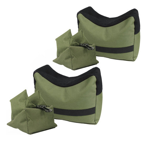 Juego De 2 Bolsas De Descanso Para Tiro Al Aire Libre Verde 0