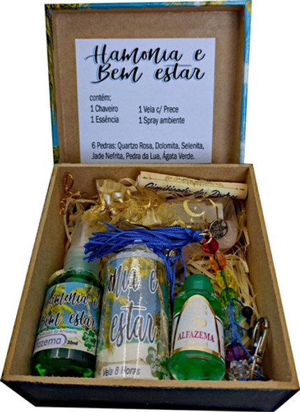 Box Harmonia Bem Estar Limpeza Proteção Espiritual Eq.10item 0