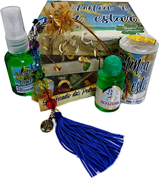 Box Harmonia Bem Estar Limpeza Proteção Espiritual Eq.10item 1