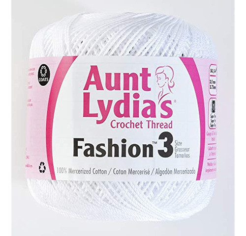 Ovillo Tía Lydias Para Hacer Ganchillo De Tamaño 3 0