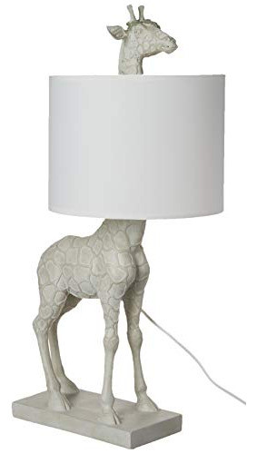 13  34 L X 11 W X 27  34 H Resina Jirafa Lámpara 0