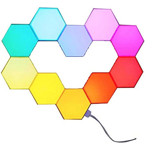 Yescom 10 Pack Wifi Smart Led Light Kit Diy Lable Lamp Contr 0
