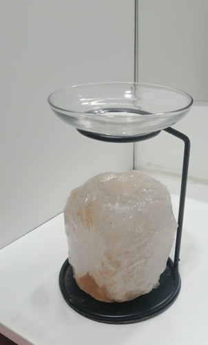 Soporte Con Piedra De Sal, Incluye Aceite Y Vela 0