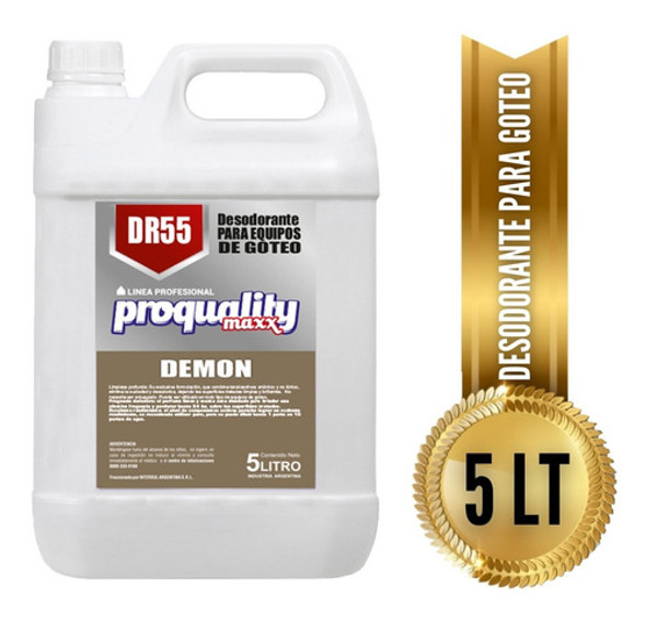 Desodorante  Bactericida Para Mingitorio Goteo 5l 0