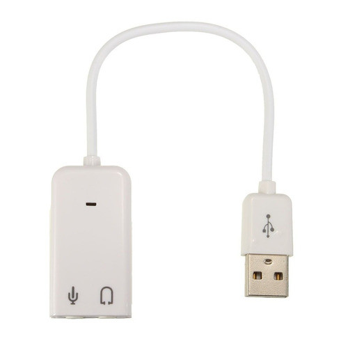 Adaptador De Audio Tarjeta De Sonido Usb 2.0 3d Virtual 7.1 0
