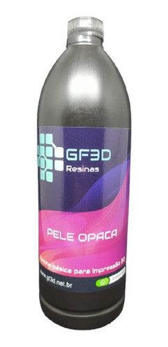 Resina Para Impressao 3d - Pele Opaca - Gf3d - 1 Kg 0